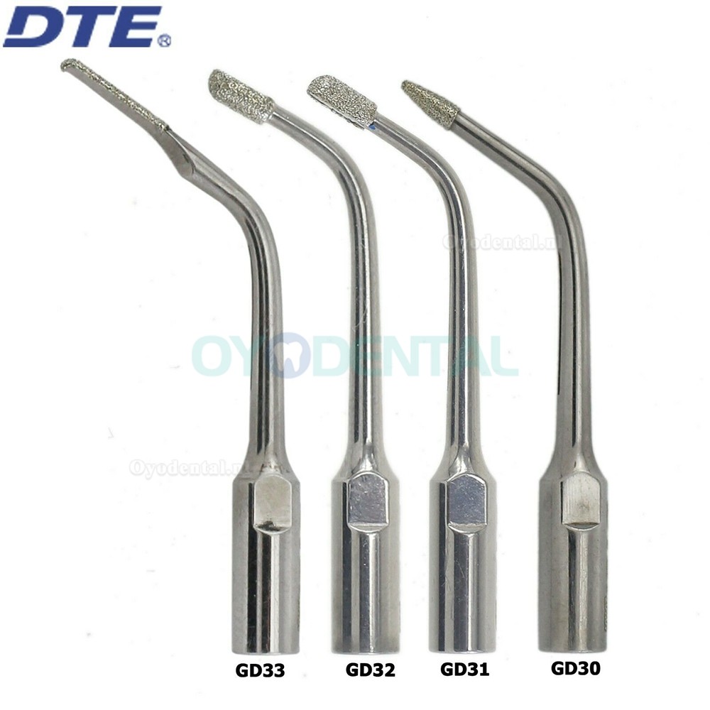 5 PCS Woodpecker DTE Tandheelkundige Scaler Tip Holte Voorbereiding GD30 GD31 GD32 GD33 Compatibel met NSK SATELEC ACTEO