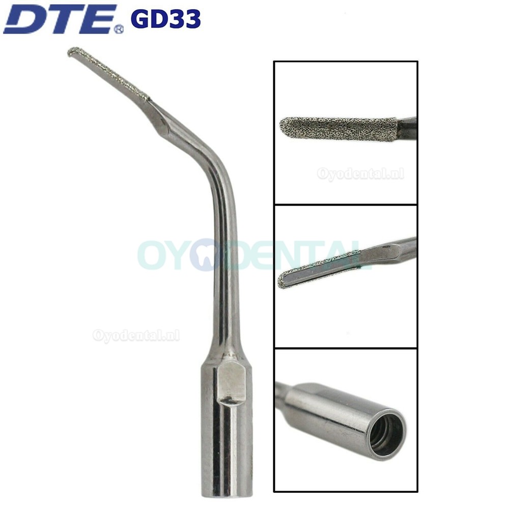 5 PCS Woodpecker DTE Tandheelkundige Scaler Tip Holte Voorbereiding GD30 GD31 GD32 GD33 Compatibel met NSK SATELEC ACTEO