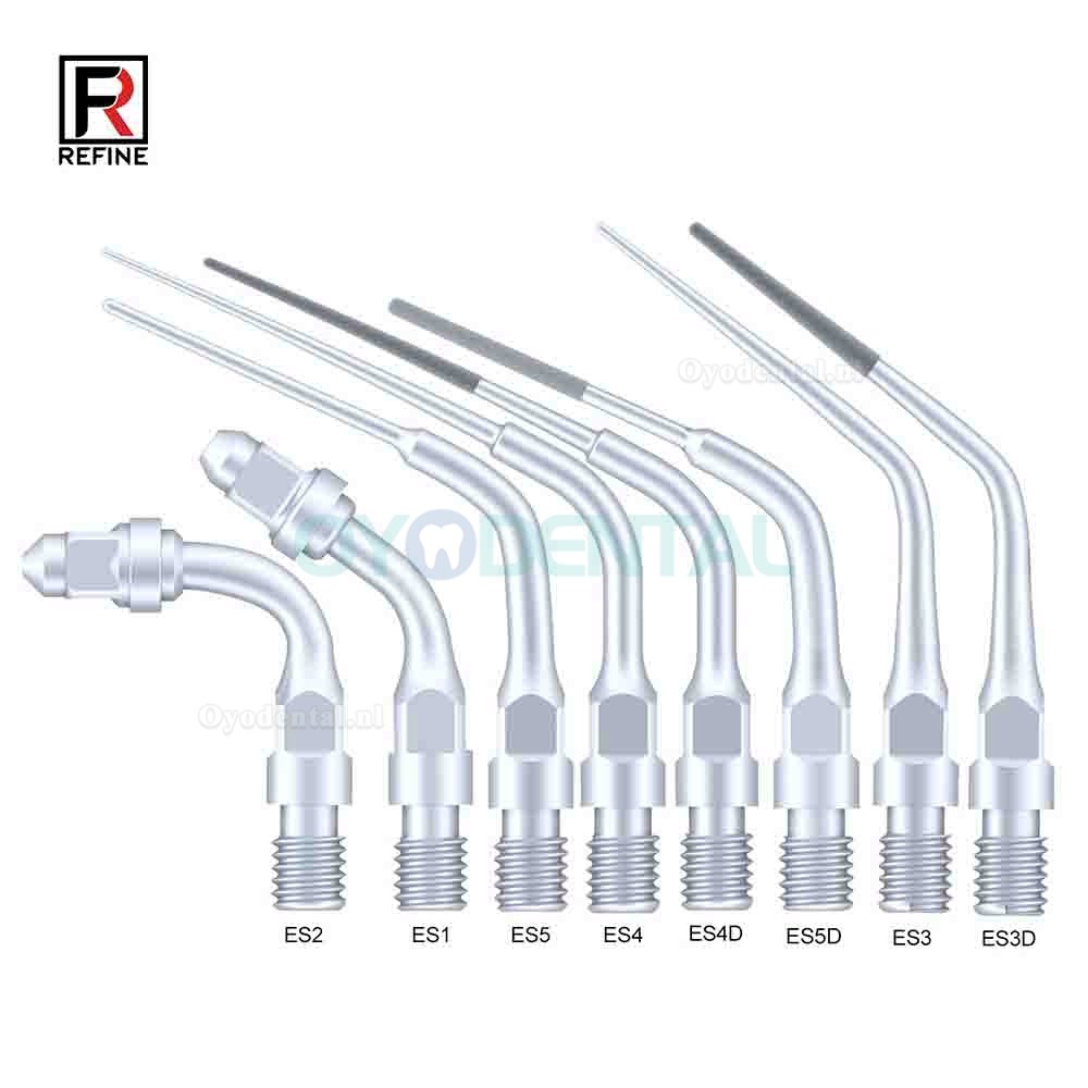 5Pcs Ultrasoon tips ES3D ES4D ES5D ES10D ES14 ES14D ES15 ES15D compatibel met Sirona scaler handstuk