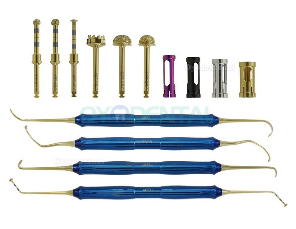 DASK Dentium Sinus Implantaathoogteboor handinstrumentenset