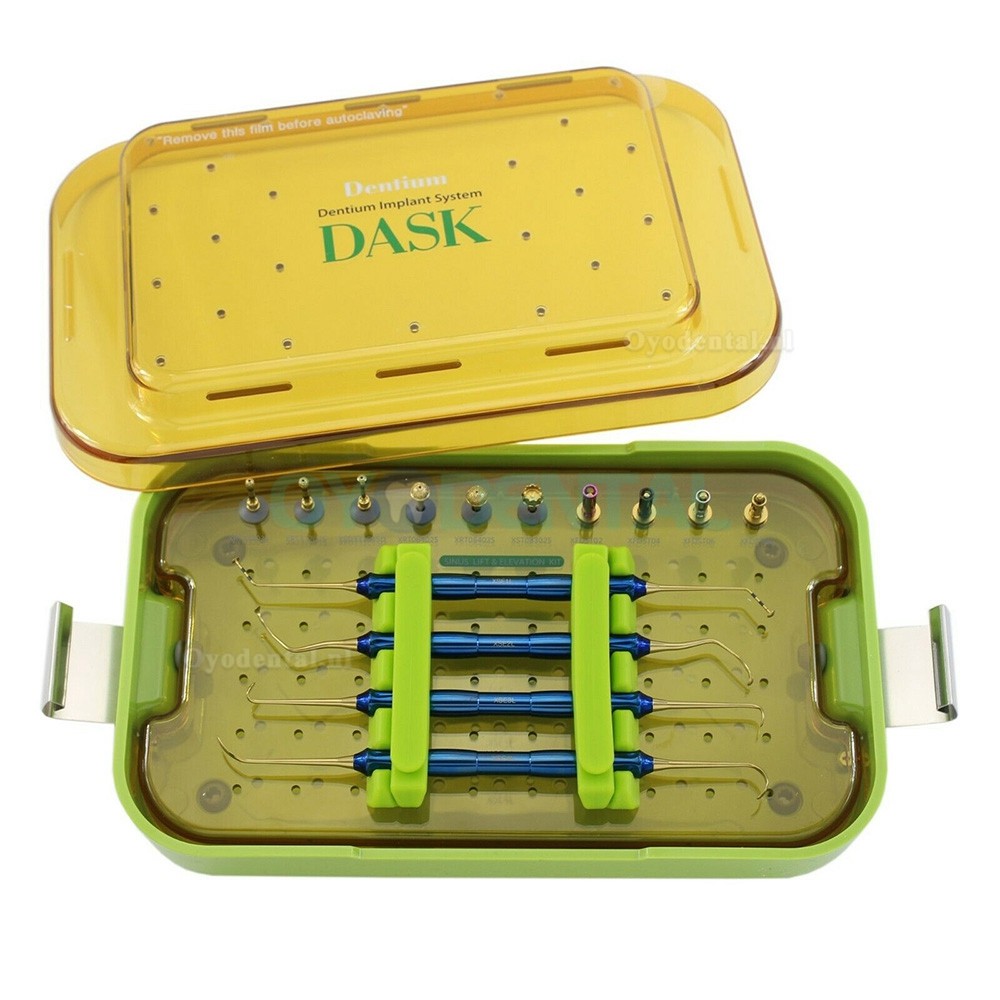 DASK Dentium Sinus Implantaathoogteboor handinstrumentenset