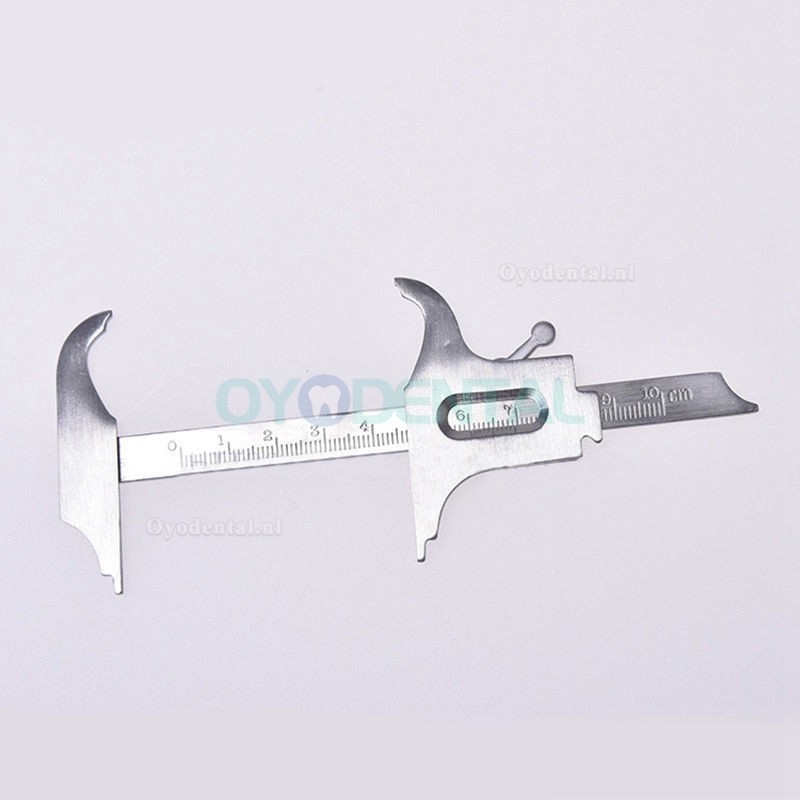 Dental Sliding Tenth Gauge Vernier Caliper Diamond tandheelkundige laboratorium Instruments