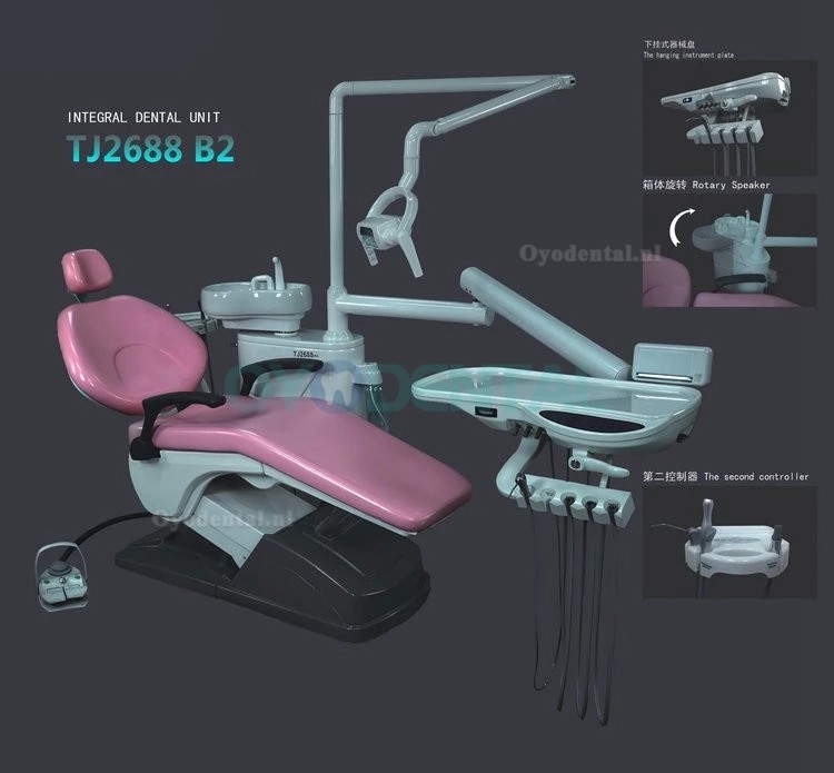 Tuojian TJ2688 B2 Tandartsstoel Behandelingsstoel Computergestuurd integraal PU-leer