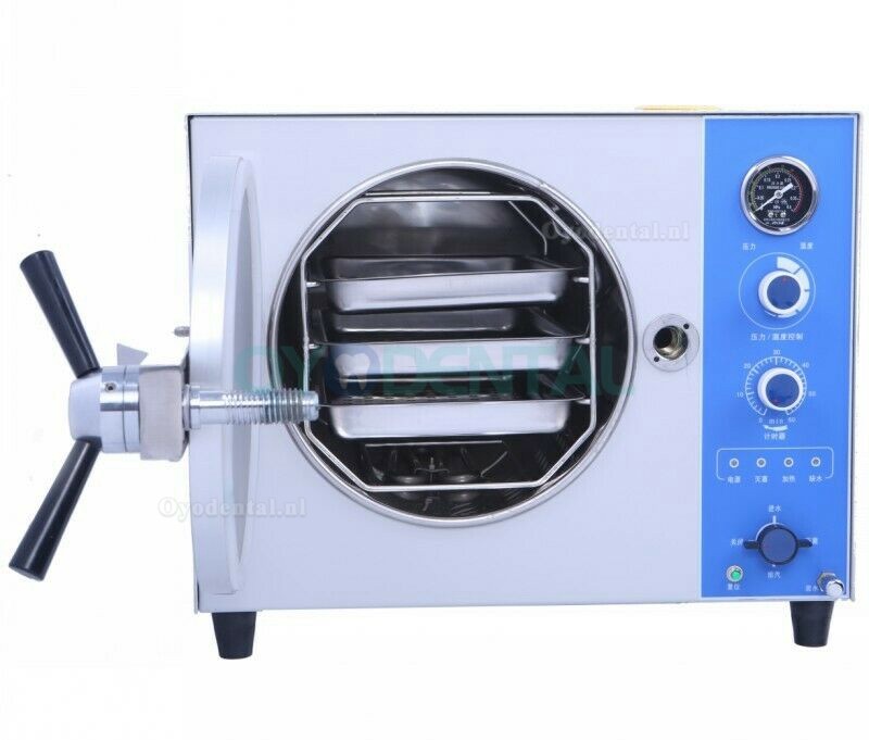 JIBIMED 20L/24L Dental Autoclaaf Stoomsterilisator Tafelsterilisator