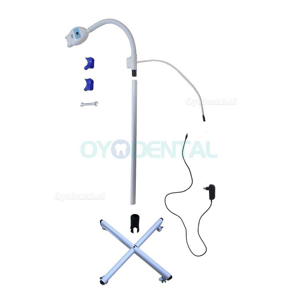 Mobiele Tanden Bleken Geleide Lamp Licht Blekende Versneller Wiel