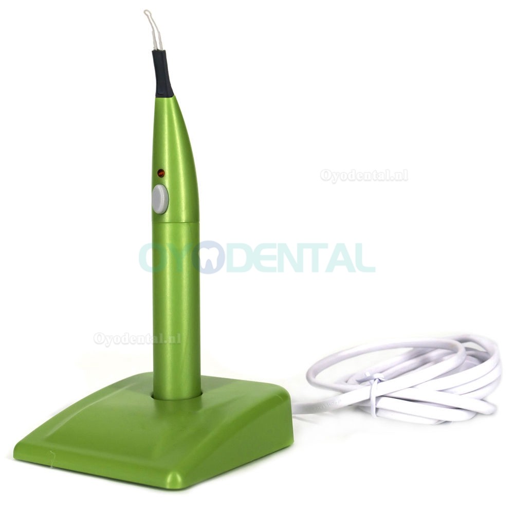 Tandheelkundige Endo draadloze Gutta Cutter Cutter Tooth Gum Cutter met 4 Tips blauwe kleur