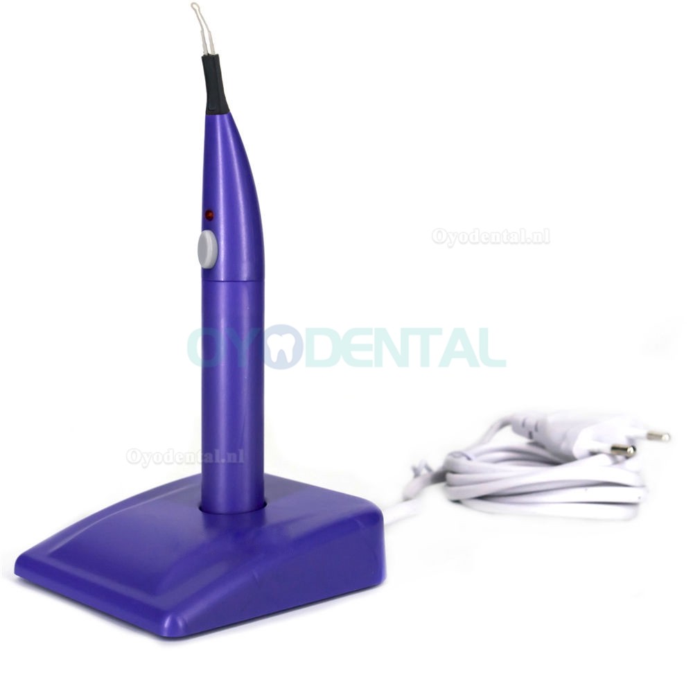 Tandheelkundige Endo draadloze Gutta Cutter Cutter Tooth Gum Cutter met 4 Tips blauwe kleur