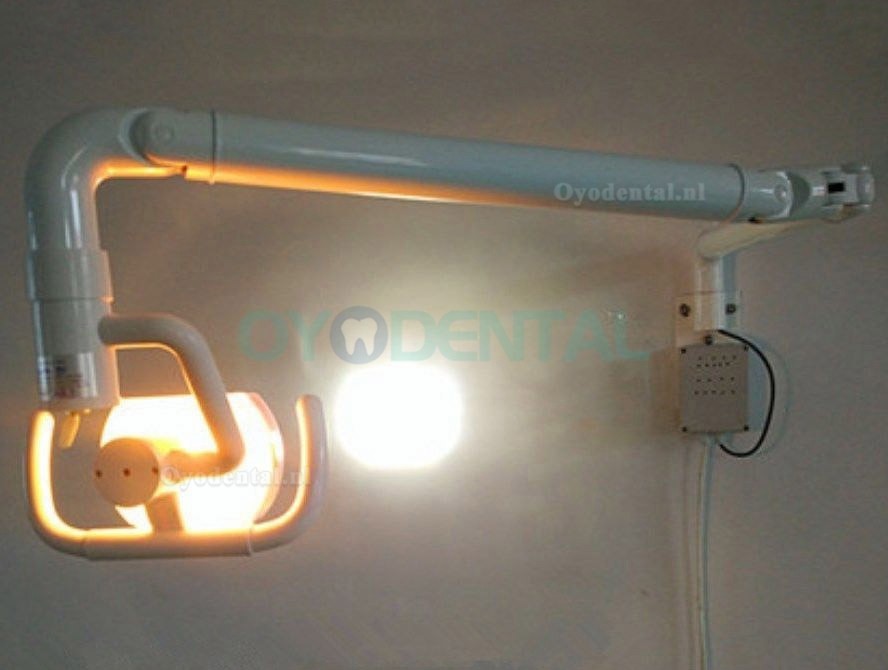 50W Wandhangende Tandheelkundige Mondlicht Lamp met Arm Schaduwloos Koud Licht