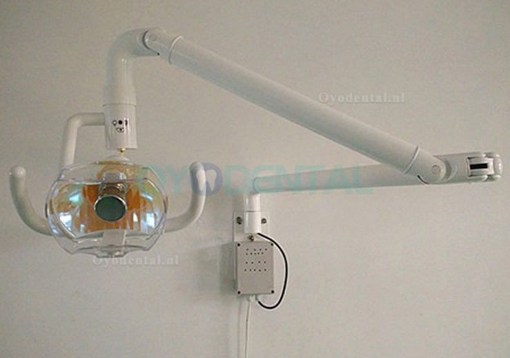 50W Wandhangende Tandheelkundige Mondlicht Lamp met Arm Schaduwloos Koud Licht