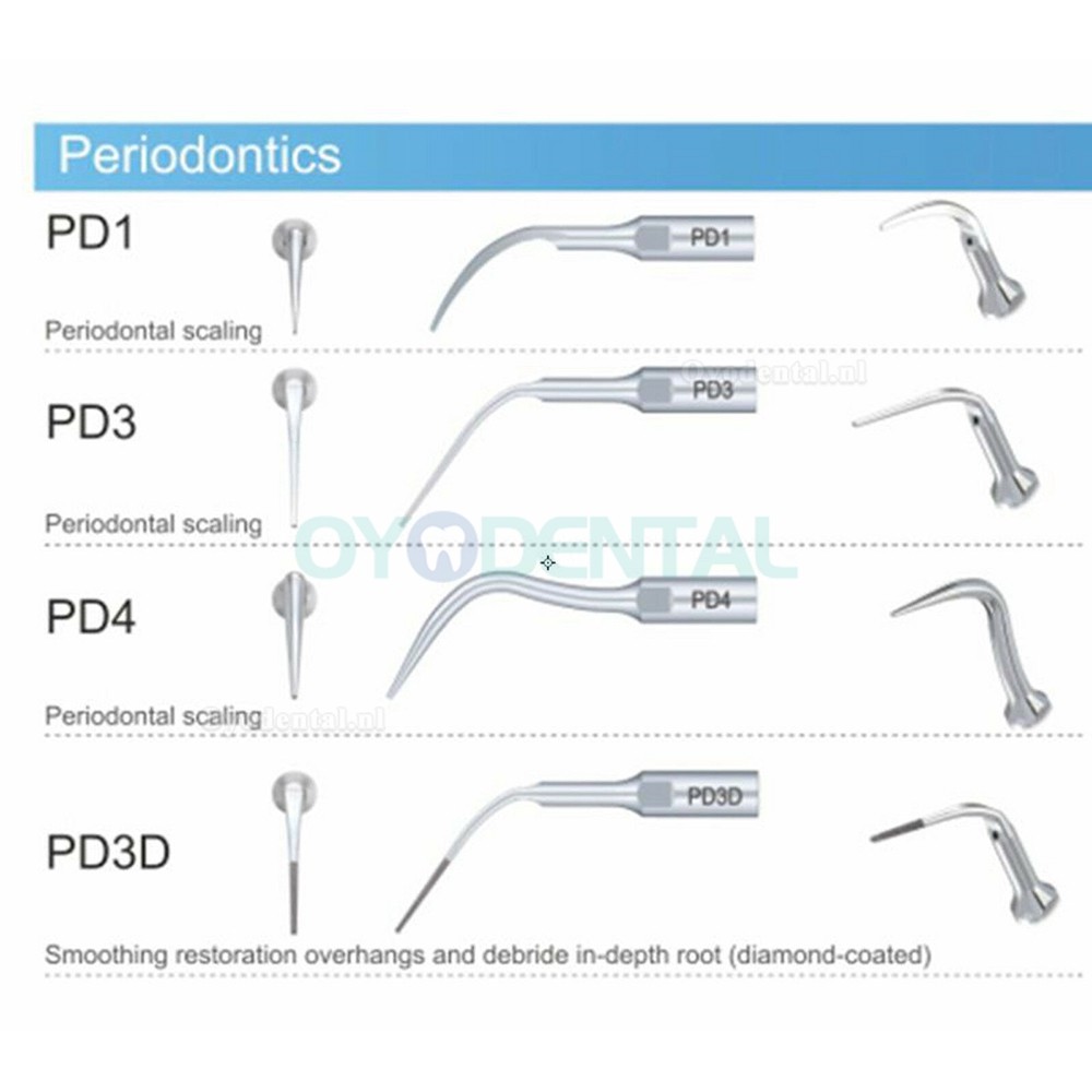 10Pcs Woodpecker DTE Ultrasone scalertips Endodontologie Parodontologie compatibel met NSK Satelec