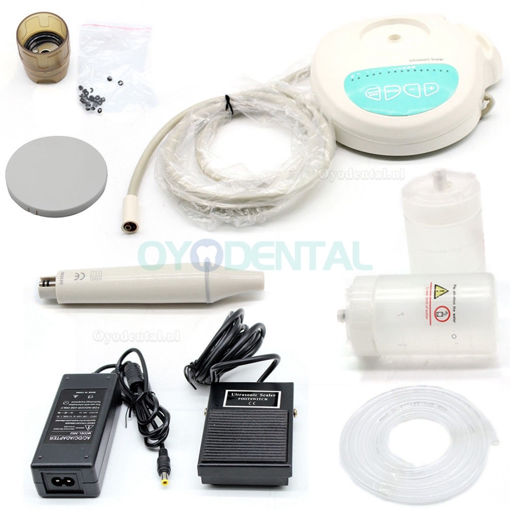 Dental Ultrasonic Piezo Scaler handstuk Tips voor EMS WOODPECKER+2 bottles