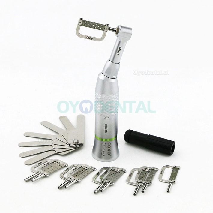 YUSENDENT Dental 4: 1 handstuk met contrahoek Interproximale strips EVA IPR Kit