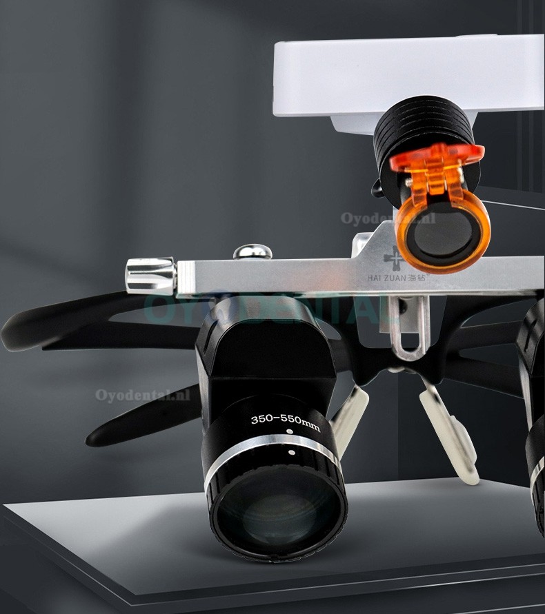 YWJ-MG11U 3.0X-5.0X Verstelbare ergonomische tandheelkundige medische Ergo chirurgische loep met 5W LED-koplamp