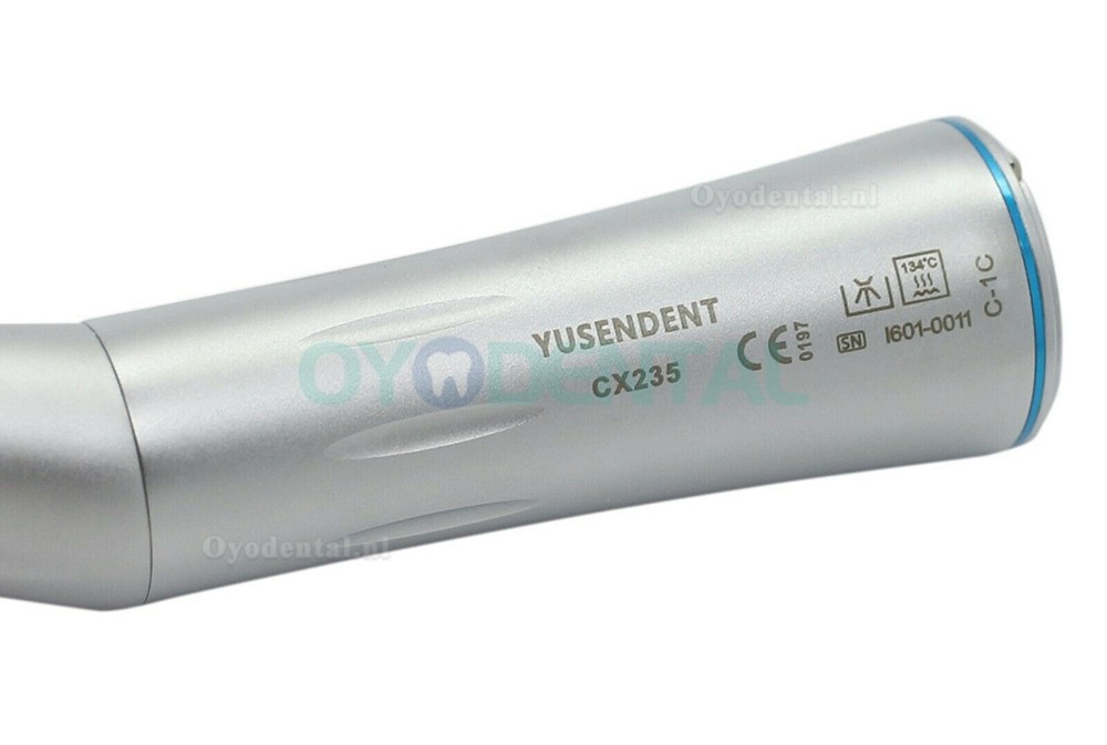 YUSENDENT® COXO CX235-1C glasvezel Hoekstuk handdrukknop handstuk