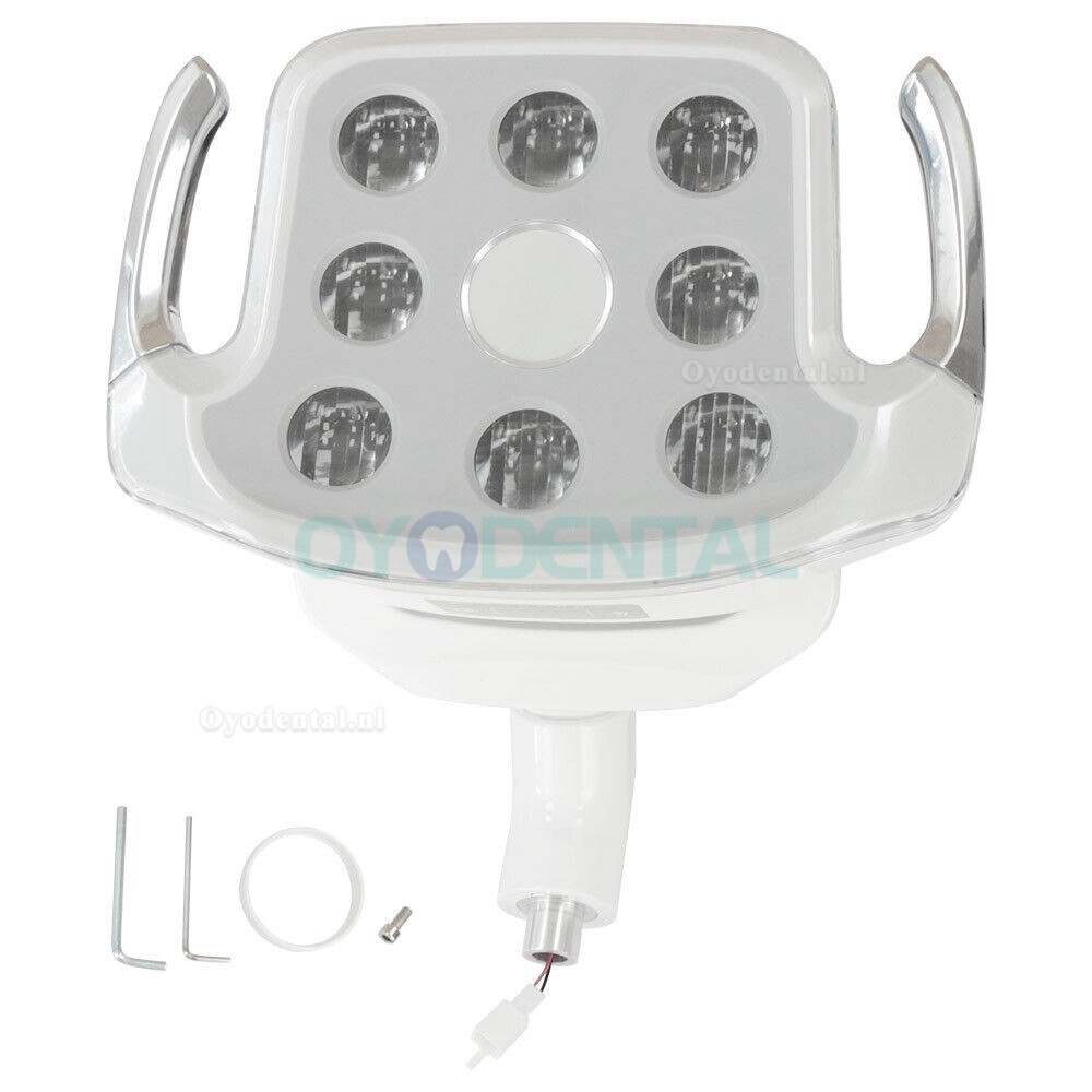 Tandartslamp LED-mondlamp Schaduwloze onderzoeksoperatielamp 8 LED voor tandartsstoel