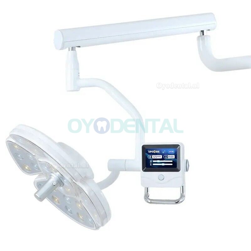 Tandartsplafond LED-operatielamp 32 LED's Schaduwloze chirurgische lamp + plafondgemonteerde arm KY-P139