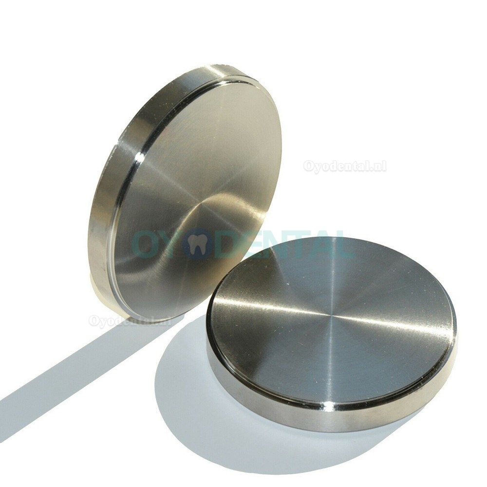 Tandheelkundig frezen titanium schijfblok metalen freesschijven compatibel met Zirkonzahn-systeem klasse 2/graad 5