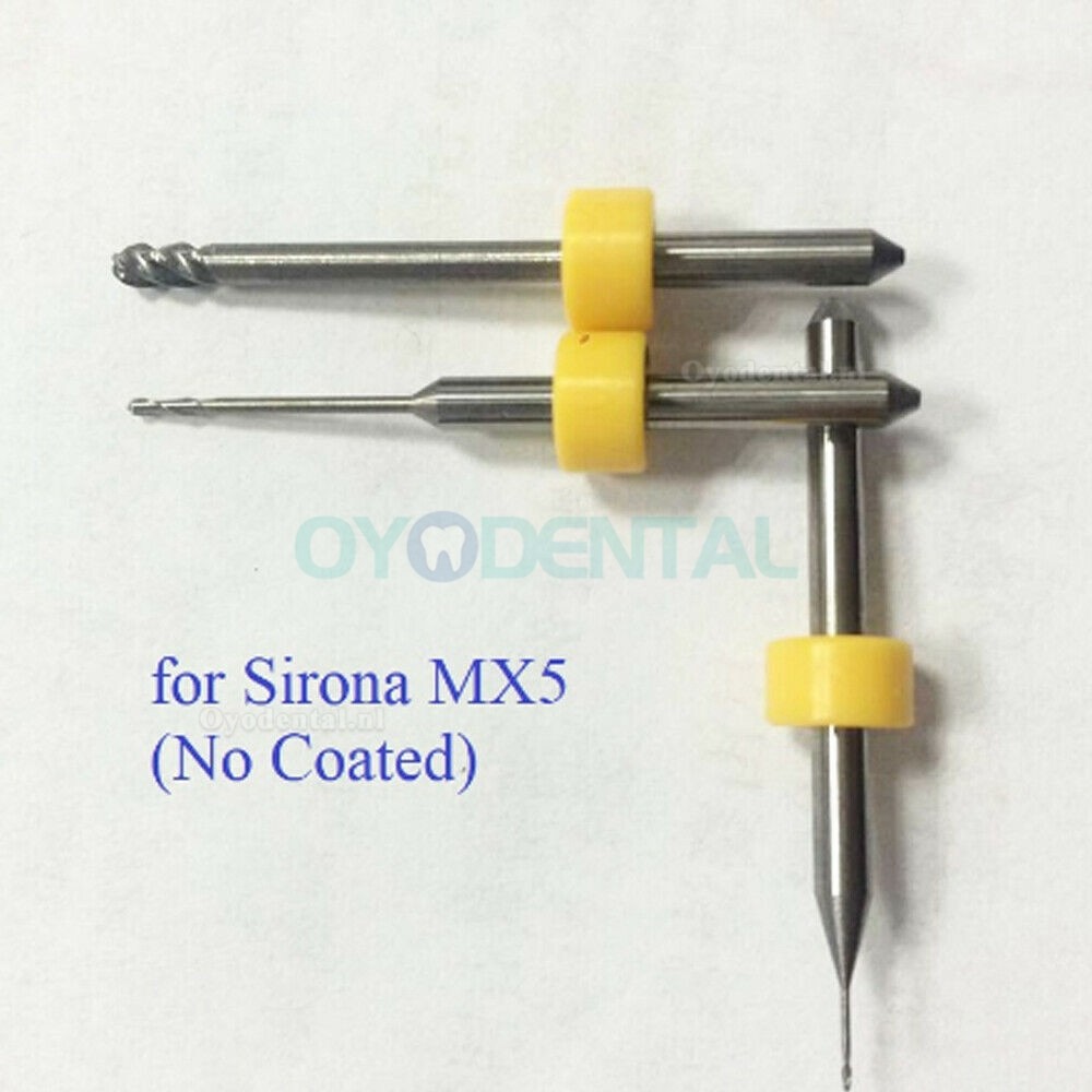 1PCS Dental Cad Cam Zirconia Freesblokken Fit Sirona MX5 0.5mm/1mm/2.5mm GEEN gecoat